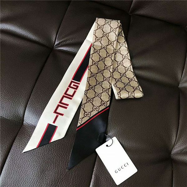 2019 new silk scarf women's narrow bag handle silk towel double face printed twill ribbon brand small ribbon 120*8cm, Blue;gray
2019 new silk scarf women's narrow bag handle silk towel double face printed twill ribbon brand small ribbon 120*8cm, Blue;gray
