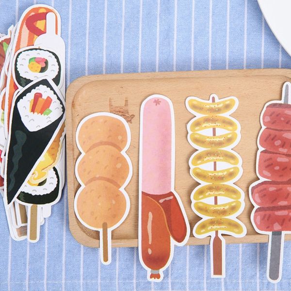 30 pcs creative bbq bookmarks message cards book notes paper page holder for books school supplies accessories stationery
30 pcs creative bbq bookmarks message cards book notes paper page holder for books school supplies accessories stationery