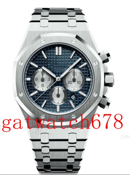 High quality Wristwatch Royal 26331ST.OO.1220ST.01 41mm Steel Blue VK Quartz Chronograph Working Mens Watch Watches, Slivery;brown
High quality Wristwatch Royal 26331ST.OO.1220ST.01 41mm Steel Blue VK Quartz Chronograph Working Mens Watch Watches, Slivery;brown