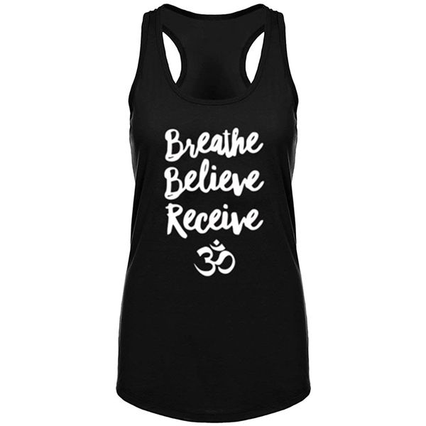 women's breathe, believe, receive, om workout yoga racerback tank summer funny letter print tank top, White
women's breathe, believe, receive, om workout yoga racerback tank summer funny letter print tank top, White
