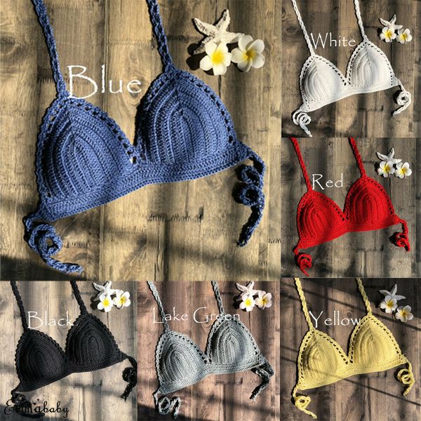 women crochet lace bralette knit bra boho beach bikini halter cami tank crop 1piece bra
women crochet lace bralette knit bra boho beach bikini halter cami tank crop 1piece bra