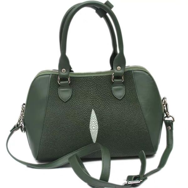 thailand authentic real stingray skin dark green women purse genuine exotic leather lady handle handbag female shoulder bag
thailand authentic real stingray skin dark green women purse genuine exotic leather lady handle handbag female shoulder bag