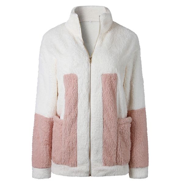 elegant faux fur coat women 2018 autumn winter warm soft zipper fur short jacket pocket slim female plush fashion slim faux, Black
elegant faux fur coat women 2018 autumn winter warm soft zipper fur short jacket pocket slim female plush fashion slim faux, Black
