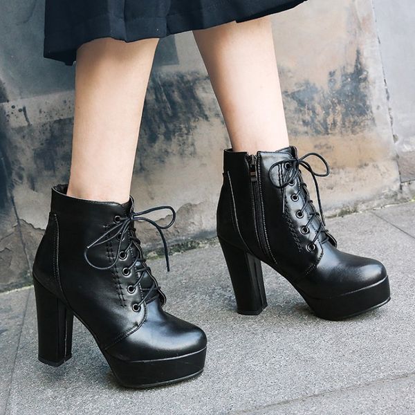 oversized 11-17 boots women shoes ankle boots for women ladies cross binding side zipper waterproof table, Black
oversized 11-17 boots women shoes ankle boots for women ladies cross binding side zipper waterproof table, Black
