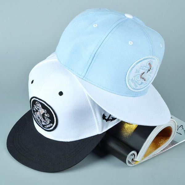 2018 anchor patch bone snapback 1840 new york harbor hiphop baseball cap fashion casquette adjustable hat gorras for women men, Blue;gray
2018 anchor patch bone snapback 1840 new york harbor hiphop baseball cap fashion casquette adjustable hat gorras for women men, Blue;gray