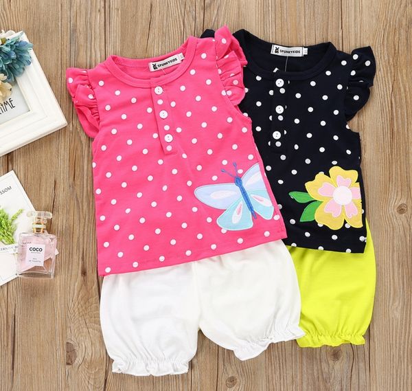 new girls summer clothing set sleeveless dot shirt & solid shorts set baby kids clothes suit girls party clothes for children, White
new girls summer clothing set sleeveless dot shirt & solid shorts set baby kids clothes suit girls party clothes for children, White