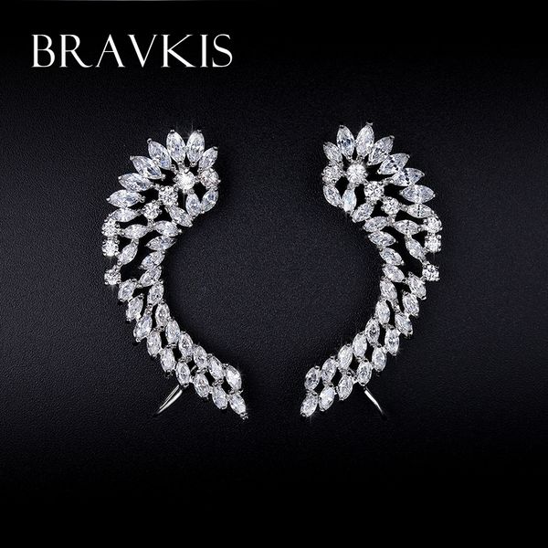 fashion- pave cz stone crystal wing ear cuff earings for women cartilage stud earrings boucle d'oreille oorbellen jewelry bue0214, Golden;silver
fashion- pave cz stone crystal wing ear cuff earings for women cartilage stud earrings boucle d'oreille oorbellen jewelry bue0214, Golden;silver