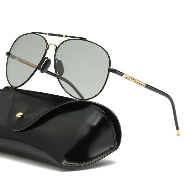 2020 new men's automatic psensitive color changing polarizing glasses retro chaoren toad mirror driver's mirror new 63876
2020 new men's automatic psensitive color changing polarizing glasses retro chaoren toad mirror driver's mirror new 63876