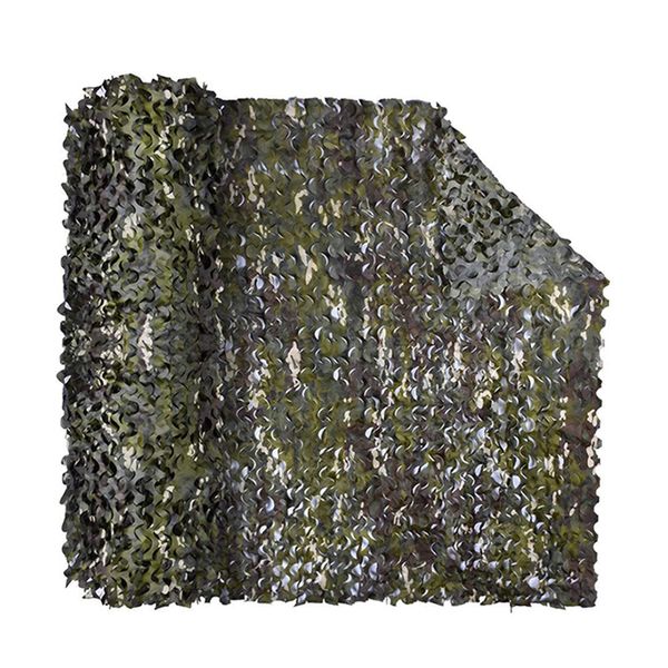1.5*5m Single Layer Camouflage Netting 100% Polyester Oxford Anti Uv Sun Shelter Tourist Tent Hunting Pgraphy Camouflage Net