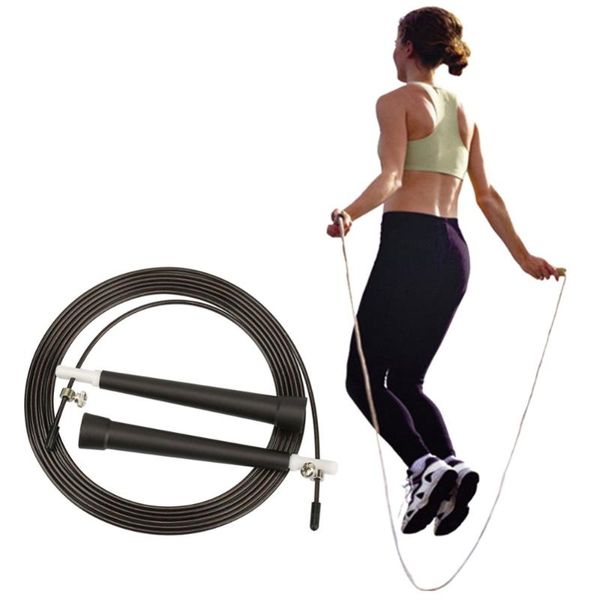 adjustable fast speed fitness jump rope steel wire skipping rope gym boxer athletic exercise training gym equipment 3 meters
adjustable fast speed fitness jump rope steel wire skipping rope gym boxer athletic exercise training gym equipment 3 meters