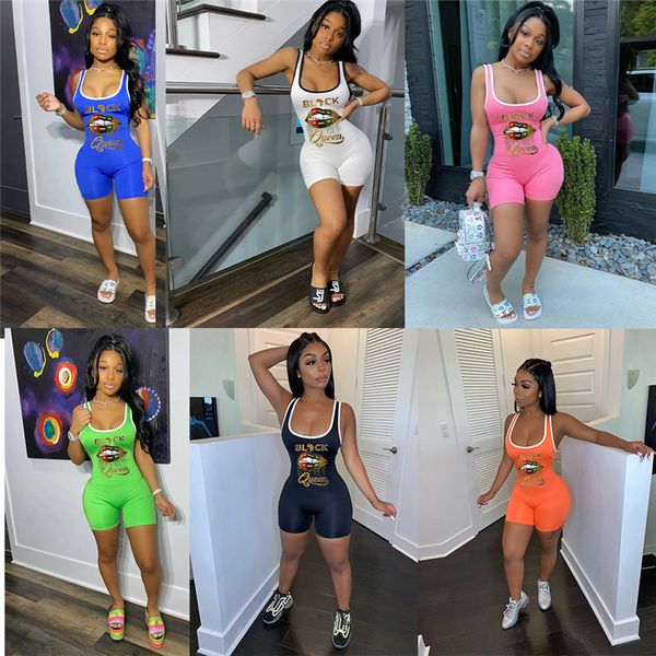 summer women clothes tank jumpsuits lip print rompers sleeveless tank vest skinny bodysuits candy black overalls boutique sale d61813, Black;white
summer women clothes tank jumpsuits lip print rompers sleeveless tank vest skinny bodysuits candy black overalls boutique sale d61813, Black;white