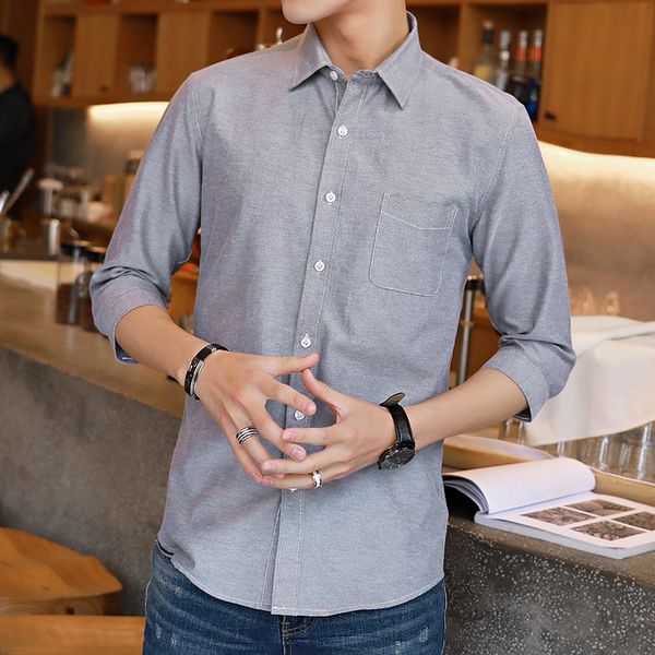 mrmt 2019 brand summer new men's shirts short sleeved shirt for male seven sleeves leisure shirts, White;black
mrmt 2019 brand summer new men's shirts short sleeved shirt for male seven sleeves leisure shirts, White;black