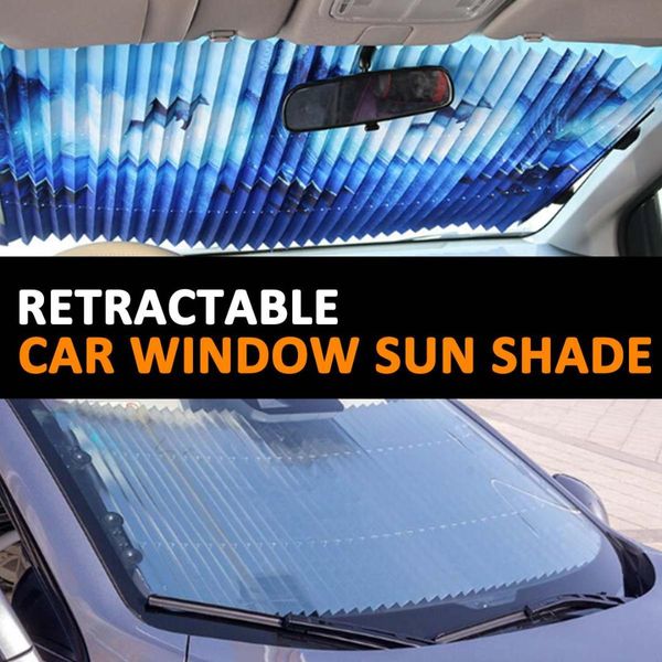 car windshield sun shade automatic extension car cover window sunshade uv sun visor protector curtain
car windshield sun shade automatic extension car cover window sunshade uv sun visor protector curtain