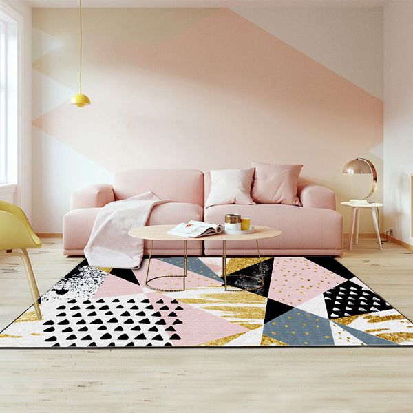 fashion nordic style abstract geometry living room carpet gold color bedroom crystal velvet floor mat non-slip rug custom made
fashion nordic style abstract geometry living room carpet gold color bedroom crystal velvet floor mat non-slip rug custom made