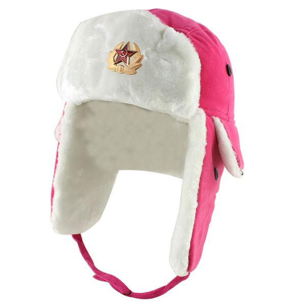 soviet army military badge russia ushanka bomber hats pilot trapper aviator cap winter faux rabbit fur earflap snow caps hat, Blue;gray
soviet army military badge russia ushanka bomber hats pilot trapper aviator cap winter faux rabbit fur earflap snow caps hat, Blue;gray