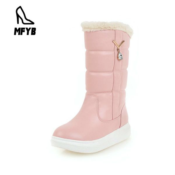 mfyb women's boots 2019 winter new comfortable thick-soled women's shoes 35-43 large size warm casual snow boots tide, Black
mfyb women's boots 2019 winter new comfortable thick-soled women's shoes 35-43 large size warm casual snow boots tide, Black