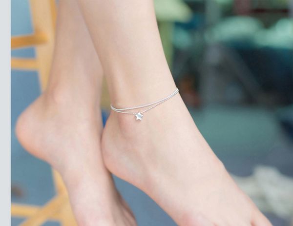 925 silver color moda praia anklet bracelet on the leg 2019 fashion summer beach foot jewelry tobilleras de plata para mujer, Red;blue
925 silver color moda praia anklet bracelet on the leg 2019 fashion summer beach foot jewelry tobilleras de plata para mujer, Red;blue