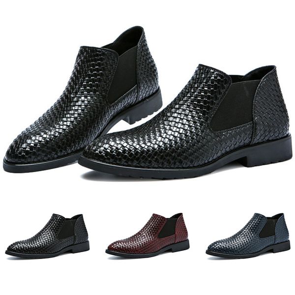 2019 wole sale spring and summer hand knitted mens leather shoes fashion boots black wine red designers size 39-47 ing
2019 wole sale spring and summer hand knitted mens leather shoes fashion boots black wine red designers size 39-47 ing