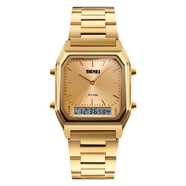fashion casual quartz watch waterproof stainless steel band analog digital sports watches men relogio masculino, Slivery;brown
fashion casual quartz watch waterproof stainless steel band analog digital sports watches men relogio masculino, Slivery;brown