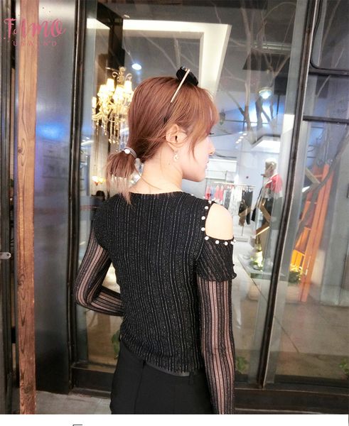 fashion korean off shoulder rivet ruffles tshirt 2019 new autumn winter long sleeve slim clothes camiseta mujer t98106, White
fashion korean off shoulder rivet ruffles tshirt 2019 new autumn winter long sleeve slim clothes camiseta mujer t98106, White