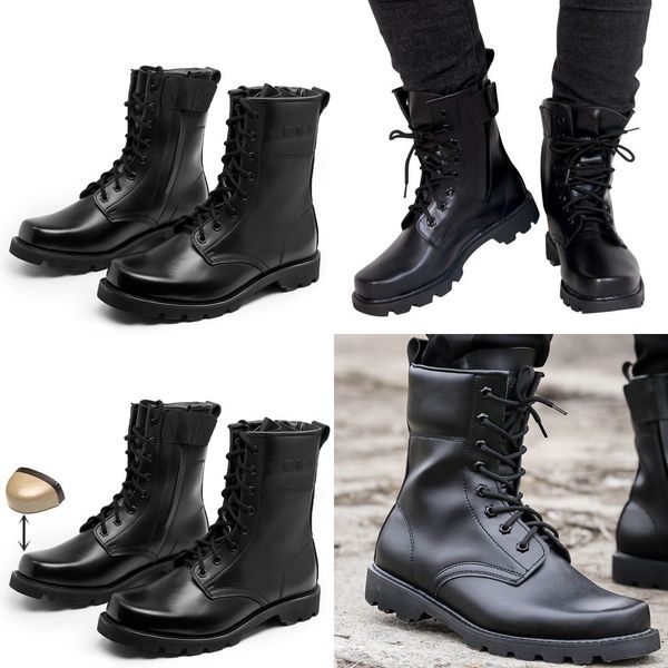 steel toe safety shoes us military leather boots for men combat bot infantry tactical boots askeri bot army bots erkek ayakkabi, Black
steel toe safety shoes us military leather boots for men combat bot infantry tactical boots askeri bot army bots erkek ayakkabi, Black