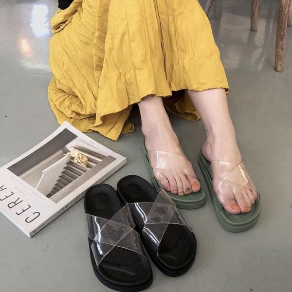 women summer sandals for new 2020 fashion transparent female slippers outside beach shoes crystal women sandal casual shoes, Black
women summer sandals for new 2020 fashion transparent female slippers outside beach shoes crystal women sandal casual shoes, Black