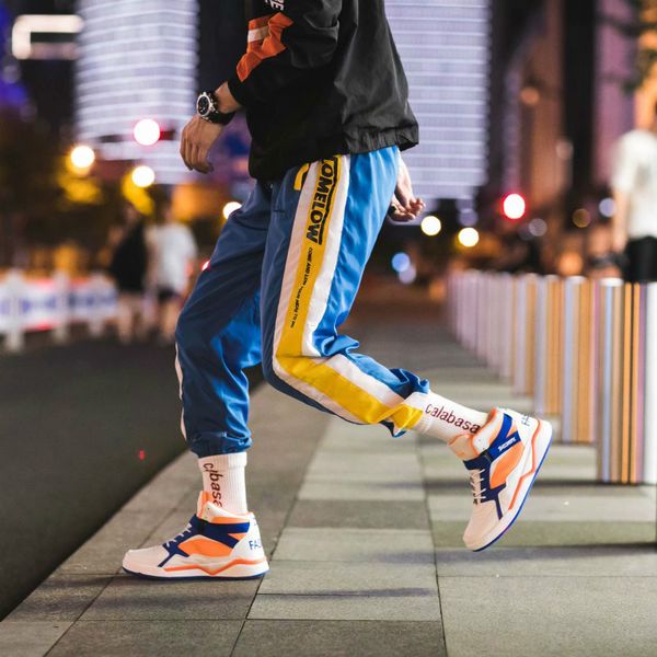 color block patchwork harem pants men hip hop casual joggers trousers male 2019 fashion windbreaker joggers sweatpants, Black
color block patchwork harem pants men hip hop casual joggers trousers male 2019 fashion windbreaker joggers sweatpants, Black