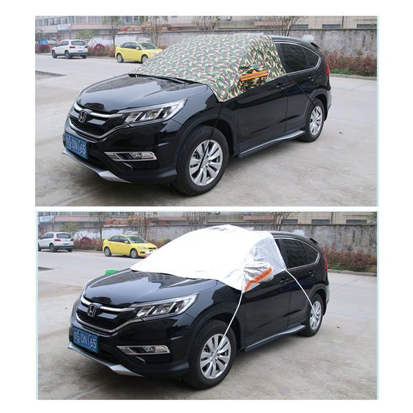 waterproof car half cover car sun uv snow dust protection universal camouflage covers sunshade windscreen window protectors suv
waterproof car half cover car sun uv snow dust protection universal camouflage covers sunshade windscreen window protectors suv