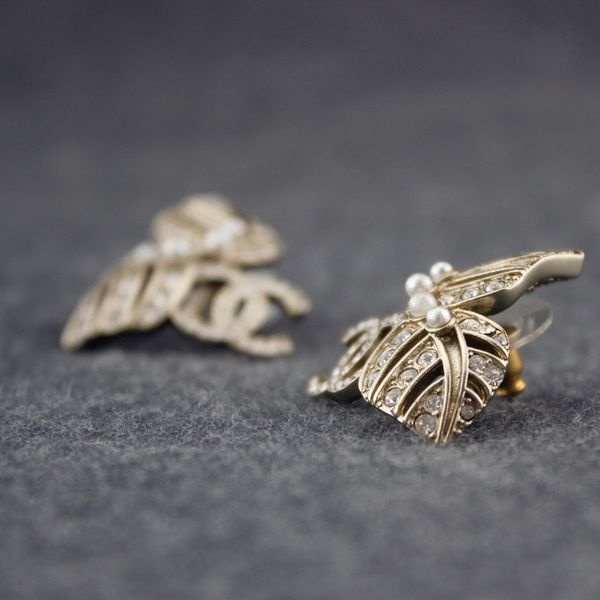 rose gold leaf earring women freshwater pearl diamond earrings stud wedding brass ins jewelry, Golden
rose gold leaf earring women freshwater pearl diamond earrings stud wedding brass ins jewelry, Golden