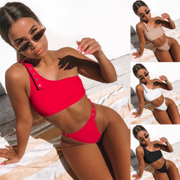 дизайнер купальники бикини для женщин thong одно плечо бикини купальники sexy середина талии купания купальный костюм biquini 2019 mujer куп, White;black
дизайнер купальники бикини для женщин thong одно плечо бикини купальники sexy середина талии купания купальный костюм biquini 2019 mujer куп, White;black