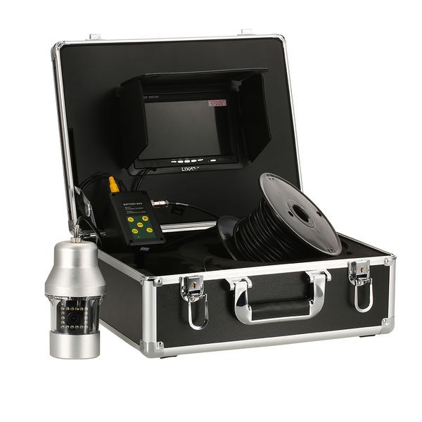 lixada 20m/50m/100m cable camera fish finder 1000tvl underwater fishing camera 18 leds 360 degree rotating 7 inch lcd monitor
lixada 20m/50m/100m cable camera fish finder 1000tvl underwater fishing camera 18 leds 360 degree rotating 7 inch lcd monitor