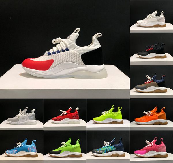 2020 luxury mesh rubber leather fashion women casual shoes mens sneakers runner snow leopard black white blue red suede leather size 36-45
2020 luxury mesh rubber leather fashion women casual shoes mens sneakers runner snow leopard black white blue red suede leather size 36-45