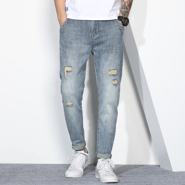 men's jeans ww0230 fashion 2021 runway luxury european design party style clothing, Blue
men's jeans ww0230 fashion 2021 runway luxury european design party style clothing, Blue