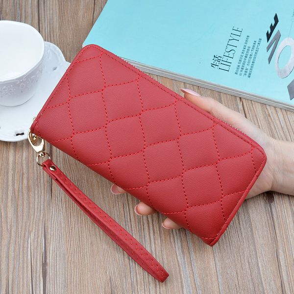 women's wallets leather women purse female zipper long wallet monederos clutch girl handy bags carteiras billeteras, Red;black
women's wallets leather women purse female zipper long wallet monederos clutch girl handy bags carteiras billeteras, Red;black