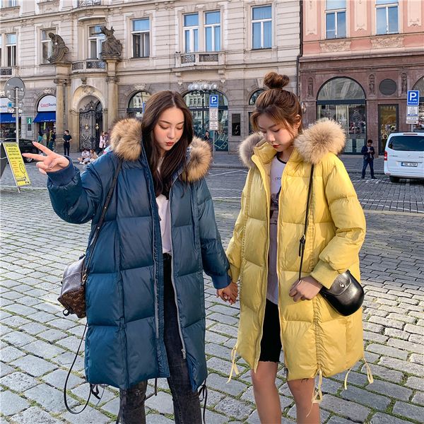 lanmrem 2019 autumn and winter new products fashion long casual large fur collar hooded cotton coat women pb388, Black
lanmrem 2019 autumn and winter new products fashion long casual large fur collar hooded cotton coat women pb388, Black