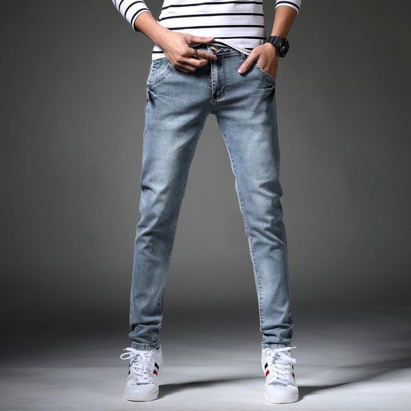 jeans men classic 2020 elasticity skinny jeans business casual male denim slim pants style gray blue jean trousers plus size
jeans men classic 2020 elasticity skinny jeans business casual male denim slim pants style gray blue jean trousers plus size