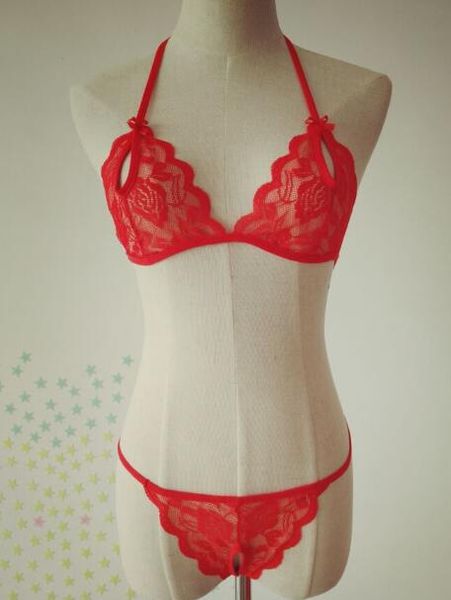 fine new lingerie pajamas transparent perspective extreme temptation lace three-point bikini open file leaking suit 3set/lot, Black;white
fine new lingerie pajamas transparent perspective extreme temptation lace three-point bikini open file leaking suit 3set/lot, Black;white