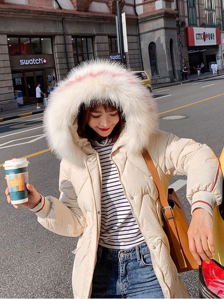 2019 down cotton girls long fund overknee cotton-padded clothes woman ins easy cotton-padded jacket tide winter loose coat, Black
2019 down cotton girls long fund overknee cotton-padded clothes woman ins easy cotton-padded jacket tide winter loose coat, Black