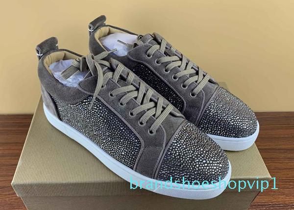 mens designer shoes red bottoms real leather mesh canvas red sole casual shoes sneakers skate shoes 35-46 with box h21, Black
mens designer shoes red bottoms real leather mesh canvas red sole casual shoes sneakers skate shoes 35-46 with box h21, Black