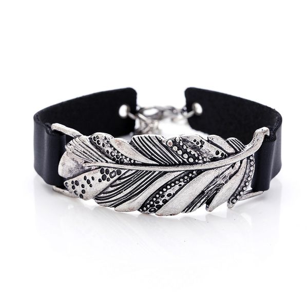 totabc leather bracelets for women creative leaf three-dimensional bracelet charm bracelet female jewelry, White
totabc leather bracelets for women creative leaf three-dimensional bracelet charm bracelet female jewelry, White