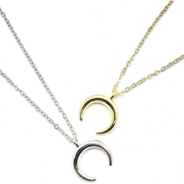 new fashion women's jewelry simple personality gold silver crescent lady clavicle moon pendant necklace
new fashion women's jewelry simple personality gold silver crescent lady clavicle moon pendant necklace