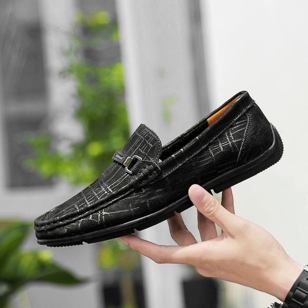 shoes for men outdoor loafers men flats casual shoes outdoor male slip on genuine leather loafers soft moccasins l4, Black
shoes for men outdoor loafers men flats casual shoes outdoor male slip on genuine leather loafers soft moccasins l4, Black