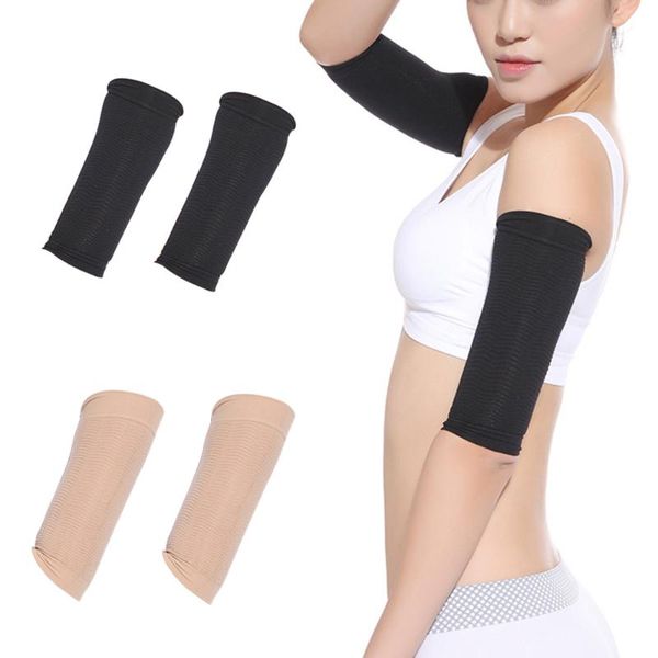 women weight loss shaper elastic compression arm sleeves support shaper thin arm tennis fitness elbow socks slimming wraps, Black;gray
women weight loss shaper elastic compression arm sleeves support shaper thin arm tennis fitness elbow socks slimming wraps, Black;gray