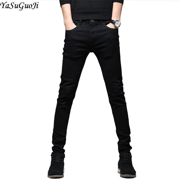yasuguoji new man jeans brand 2019 fashion desinger mens stretch jeans black pants classic pencil men skinny, Blue
yasuguoji new man jeans brand 2019 fashion desinger mens stretch jeans black pants classic pencil men skinny, Blue