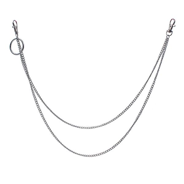 bla fashion punk hip-hop pants chain belt waist chain jeans keychain metal keyring men women accessories jewelry z30, Silver
bla fashion punk hip-hop pants chain belt waist chain jeans keychain metal keyring men women accessories jewelry z30, Silver