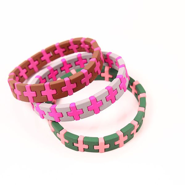 designer bangles bracelet for women round rainbow bracelet alloy enamel candy color, Golden;silver
designer bangles bracelet for women round rainbow bracelet alloy enamel candy color, Golden;silver