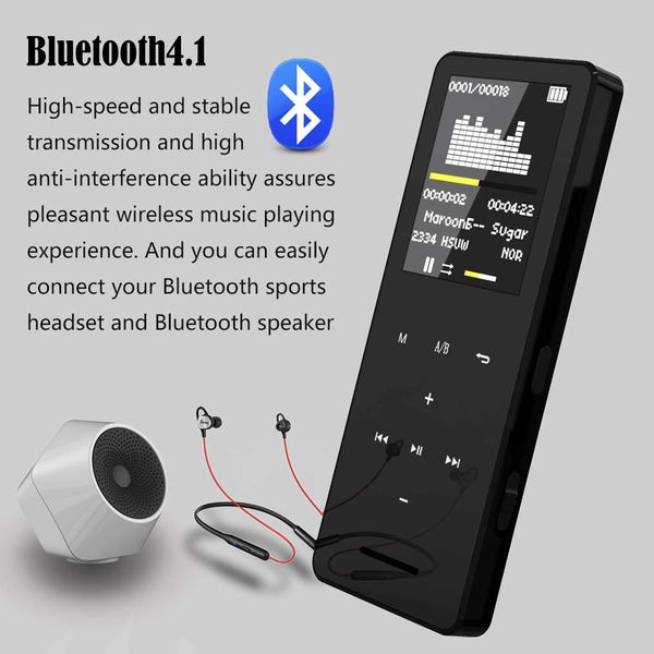 1 шт. mp3 mp4 плеер bluetooth динамик сенсорный экран hi fi fm радио мини usb mp3 спорт mp 3 hifi музыкальный плеер портативный металлически
1 шт. mp3 mp4 плеер bluetooth динамик сенсорный экран hi fi fm радио мини usb mp3 спорт mp 3 hifi музыкальный плеер портативный металлически