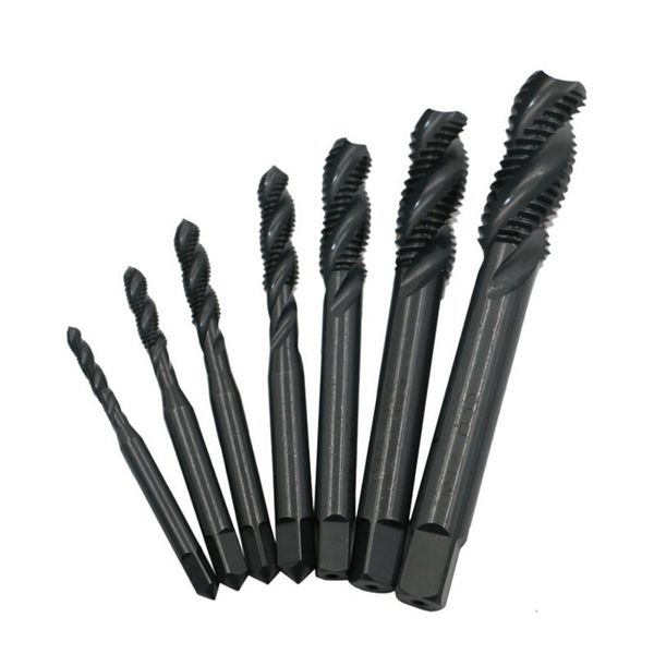 7pcs hss machine screw thread metric plug tap drill set m3 m4 m5 m6 m8 m10 m12 tools tool sets herramientas decoration home
7pcs hss machine screw thread metric plug tap drill set m3 m4 m5 m6 m8 m10 m12 tools tool sets herramientas decoration home