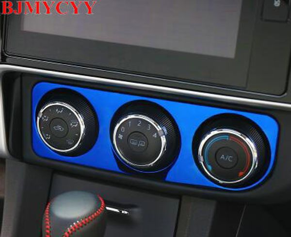 bjmycyy car styling automotive air conditioning knob adjustment panel decoration frame for corolla 2017 accessories
bjmycyy car styling automotive air conditioning knob adjustment panel decoration frame for corolla 2017 accessories