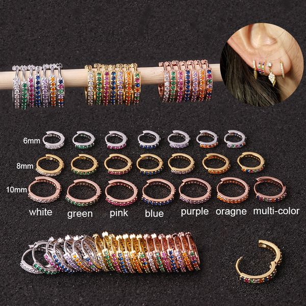 feelgood 1pc new color multicolor cz hoop cartilage huggie earring helix tragus rook daith snug conch ear piercing jewelry, Slivery;golden
feelgood 1pc new color multicolor cz hoop cartilage huggie earring helix tragus rook daith snug conch ear piercing jewelry, Slivery;golden
